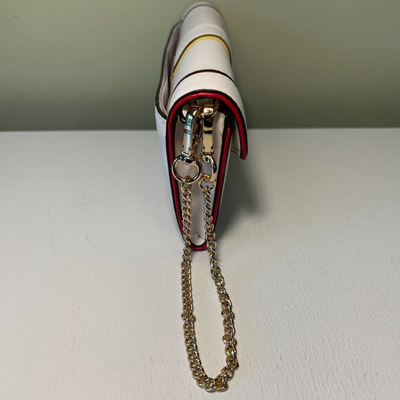 Michael Kors Whitney Large Rainbow Quilted Leather Chain Wallet - Picture 6 of 8